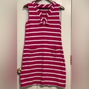 Pink and white Kate spade dress size small